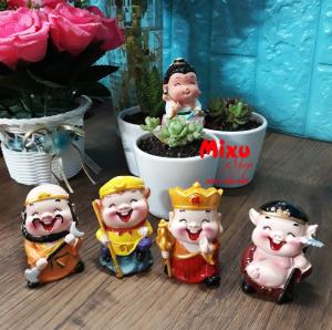 Bộ Tượng 4 Thầy Trò Đường Tăng Thỉnh Kinh Trong Tây Du Ký