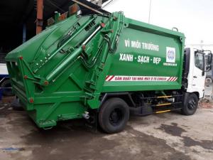 XE TẢI HINO FC ÉP RÁC 6.4 TẤN TRẢ GÓP - LÃI SUẤT THẤP