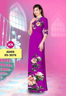 Mẫu vải áo dài KN3076