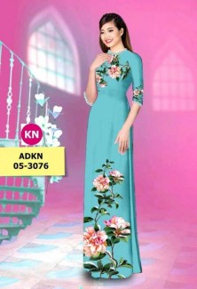 Mẫu vải áo dài KN3076