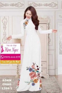Vải áo dài in 3d TNAD2688F