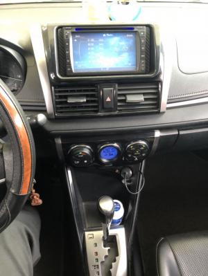 Bán Toyota Vios G 1.5AT màu vàng cát số tự động sản xuất 2016 biển Sài Gòn 1 chủ