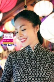 Vải áo dài đẹp MTV4487H