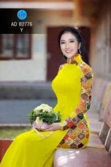 Vải áo dài Hoa văn Cô Ba Sài Gòn AD B2776