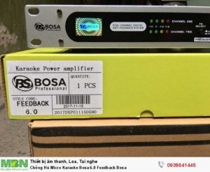 Chống Hú Micro Karaoke Bosa 6.0 Feedback Công Nghệ USA