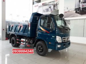 Bán trả góp xe ben THACO FORLAND FD500.E4 5 tấn thùng 4 khối trả trước 20% Long An Tiền Giang Bến Tre