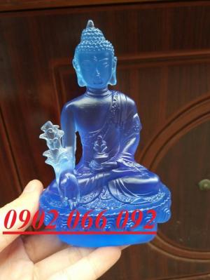 Tượng Phật dược sư lưu ly xanh dương