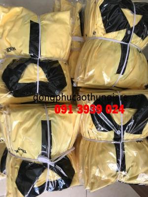 May áo thun đồng phục công ty, đồng phục công ty may in thêu logo theo yêu cầu