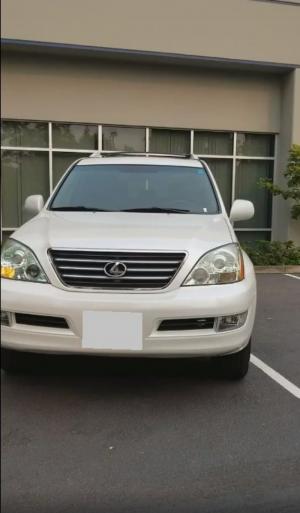 Cần bán xe Lexus GX470 đời 2009 màu Trắng nhập khẩu