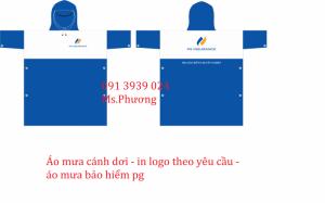 sản xuất áo mưa cánh dơi, áo mưa cánh dơi in logo làm quà tặng