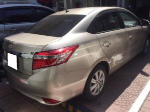 Cần bán xe Vios 2017, bản G, số tự động, màu vàng cát