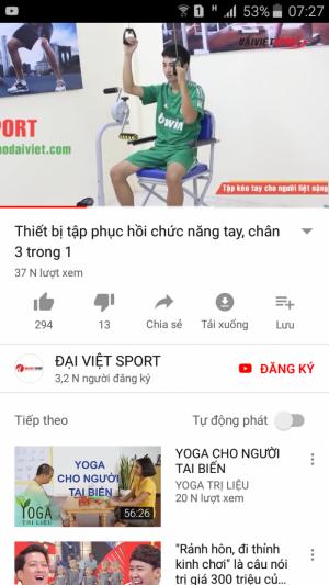 Thiết bị tập phục hồi chức năng tay và chân cho người bị tai biến