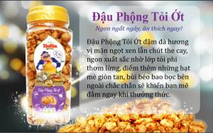 Đậu Phộng Tỏi Ớt Tân Tân (SP mới ra mắt hũ 275g)