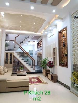 BÁN Nhà kết cấu 1 trệt 2 lầu kiên cố, phong cách sang trọng.