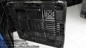 Pallet nhựa cũ 1300x1100x130mm - Gọi 0896639277 (24/24)