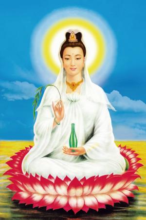 Gạch tranh 3d phật ngàn tay mắt