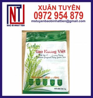 Bao bì gạo ghép màng phức hợp 1kg, 2kg, 5kg
