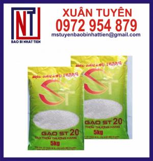 Bao bì gạo ghép màng phức hợp 1kg, 2kg, 5kg