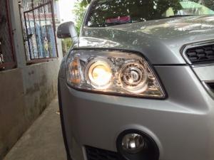 Bán xe hiệu Chevrolet Captiva đời 2009 số tự động màu bạc