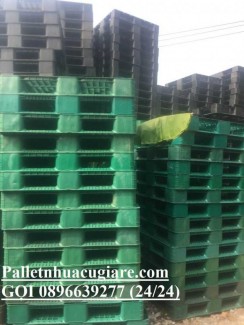Báo giá pallet nhựa cũ, pallet nhựa tphcm giá chỉ 140K - Gọi ngay 0896639277 (24/24)