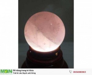 Trái bi cầu thạch anh hồng ( sỉ & lẻ ib )