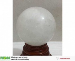 Trái bi cầu thạch anh trắng ( sỉ & lẻ ib )