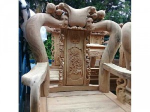 Nội thất phòng khách. Ghế Đào 6 món.