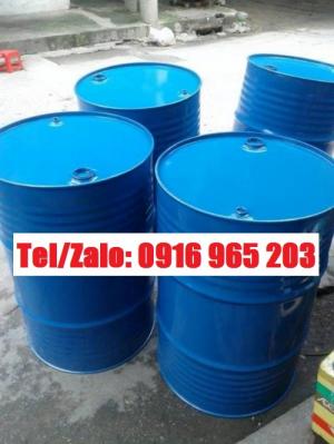 thùng phuy sắt 220 lít màu xanh dương