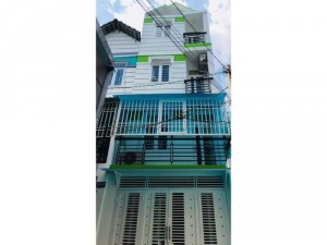Nhà bán 1 trệt 3 lầu DTSD 90 m2