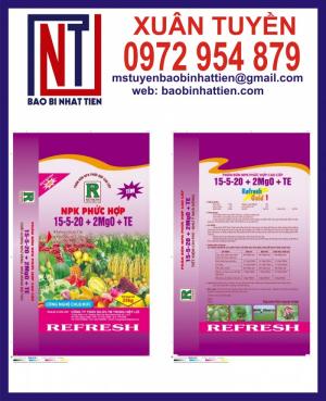 Bao phân bón ghép màng BOPP