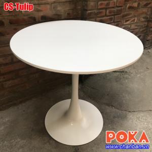 Chân bàn sắt nhà hàng, khách sạn, showroom giới thiệu sản phẩm CS-TULIP.