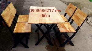 Ghế gỗ quán nhậu giá rẻ nhất g -4