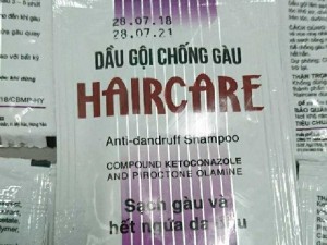 Bộ 10 gói dầu gội trị nấm HAIRCARE 6 mml