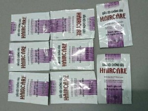 Bộ 10 gói dầu gội trị nấm HAIRCARE 6 mml