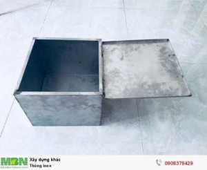 Thùng inox gia công theo yêu cầu