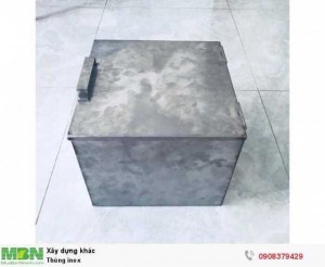 Thùng inox gia công theo yêu cầu