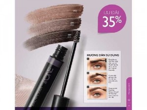 Cara nước vẽ lông mày mượt mà