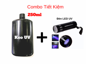 Combo Keo UV 250ml Kèm Đèn Sấy Keo UV - MSN388387