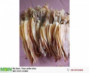 Mực Khô Cà Mau loại 1, sỉ ib giá tốt