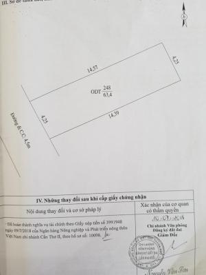 Bán nền thổ cư hẻm 112 Hoàng Quốc Việt lộ 4m5 xe hơi quay đầu.