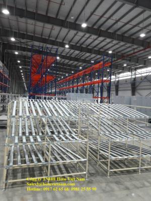 Thanh con lăn nhựa Hàn Quốc- Roller track- GP 6015 và đầu đỡ