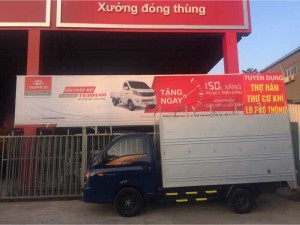 Hyundai Porter h150 thùng bat giá tốt hỗ trợ khách xa
