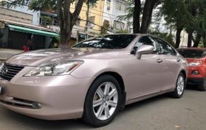 Gia đình cần bán Es350, số tự động, nhập nhật, màu vàng cát