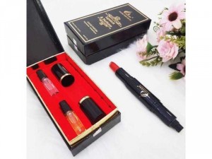 Charme lipstick and perfume