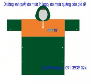 Đặt làm áo mưa in logo công ty, áo mưa quà tặng giá rẻ,