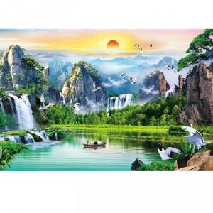 Tranh gạch men 3D cao cấp trang trí nội thất