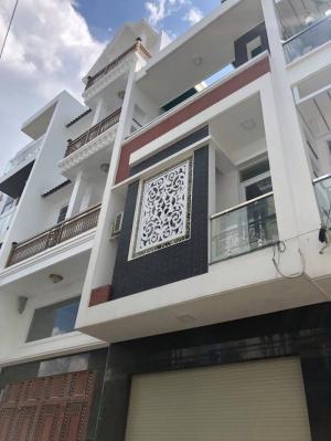 Có nhà 4 lầu mới đẹp. Âu Cơ, P9, Tân Bình. Ô tô tận cửa.