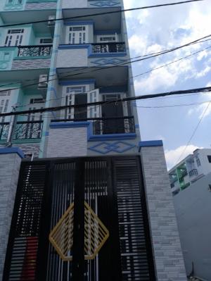 Nhà 4 tấm chợ Bà Hom sổ hồng đầy đủ