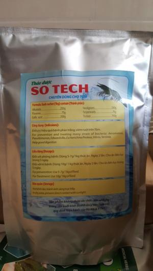 SO TECH ( Thảo dược đặctrị bệnh phân trắng )