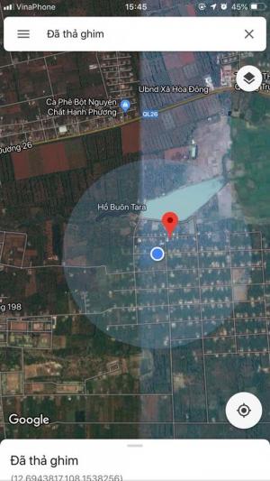 Bán nhanh lô đất Hẻm QL 26 560m2 (Quỳnh Anh)